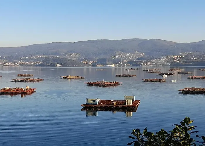 아파트 Estudio Con Vistas Al Mar Moaña